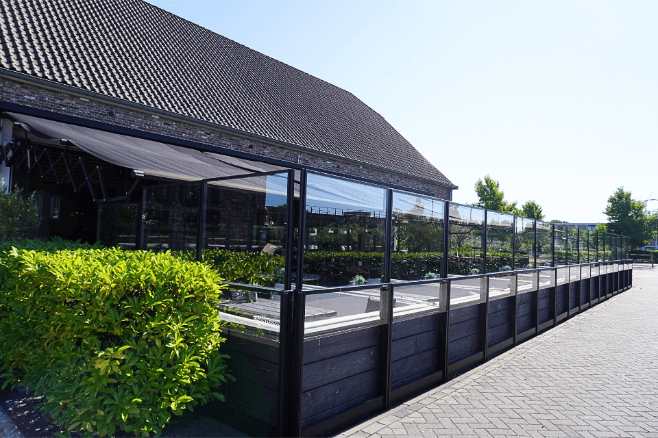 onderhoud glazen windschermen