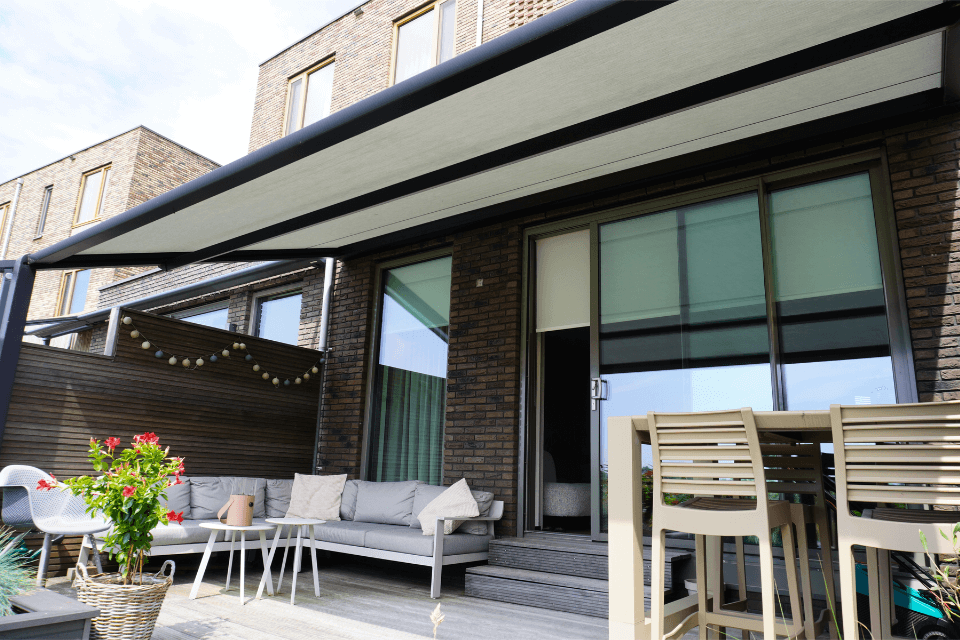 zonwering voor openslaande deuren