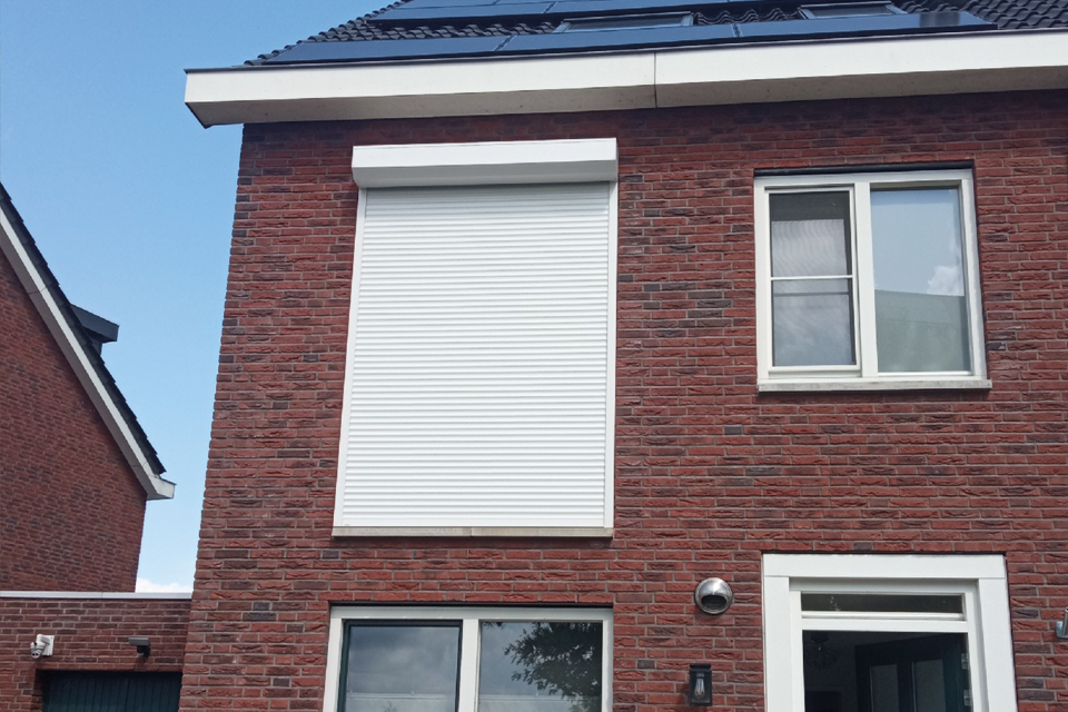 elektrisch rolluik voor nieuwbouwwoning in gouda 1