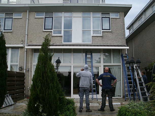 zonnescherm plaatsen in zoetermeer 1