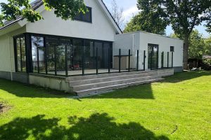 glazen windschermen voor woning in reeuwijk 1