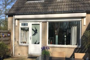 Knikarmscherm Verano Porto plaatsen bij familie Boon in Gouda knikarmscherm verano porto plaatsen bij familie boon in gouda 2