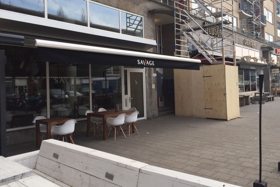 verano monte carlo knikarmscherm voor restaurant in rotterdam 1