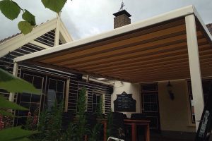 pergola zonwering voor restaurant 't vaantje te reeuwijk 1