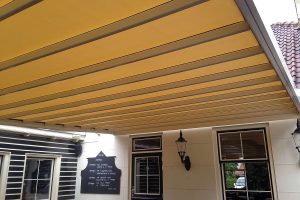 pergola zonwering voor restaurant 't vaantje te reeuwijk 3