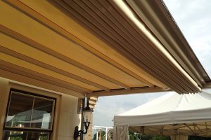 pergola zonwering voor restaurant 't vaantje te reeuwijk 6