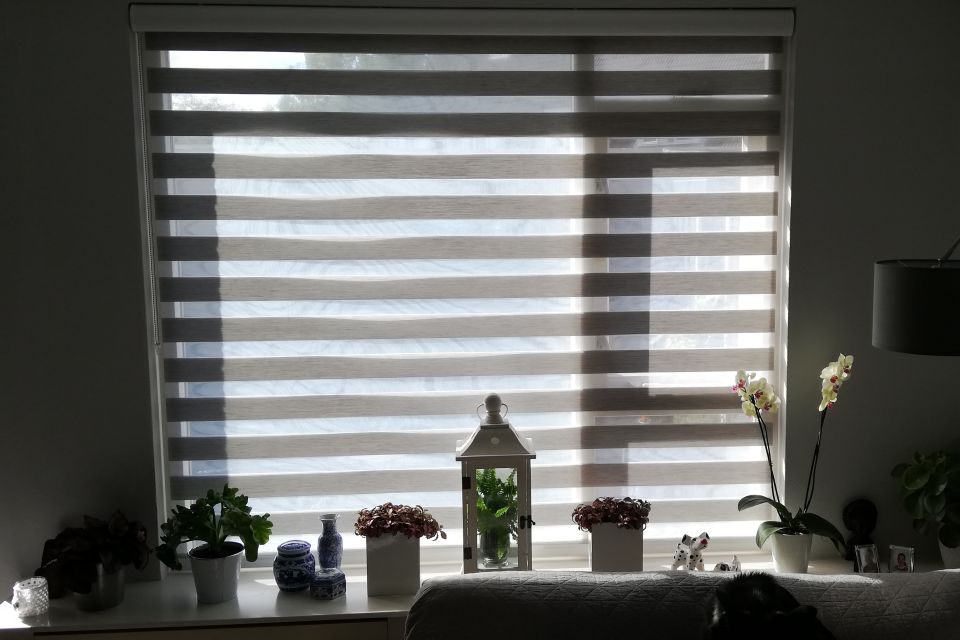 duo rolgordijnen geplaatst in zoetermeer 1