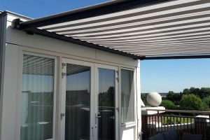 stobag p3000 pergolino zonwering plaatsen voor dakterras roelofarendsveen 4