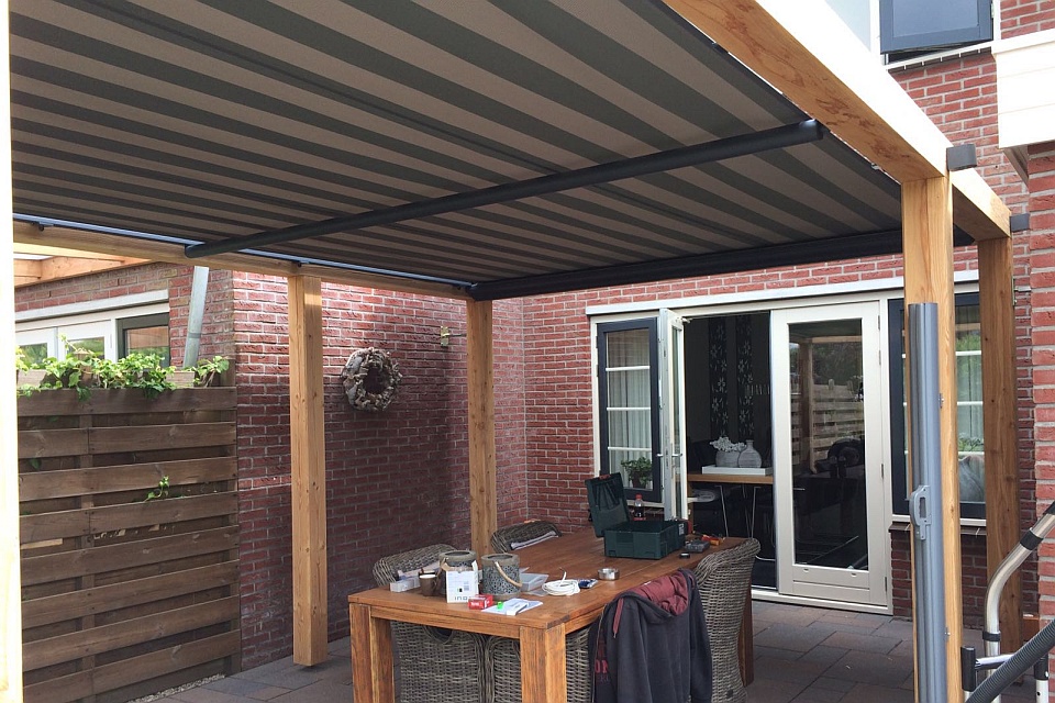 verano oslo verandazonwering voor pergola in achtertuin stadskanaal 1
