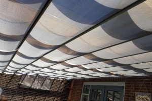 zonwering plaatsen voor overkapping in wagenberg 1